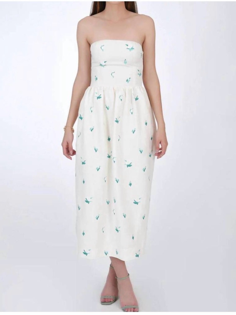 FANM MON rozie dress in ivory XL